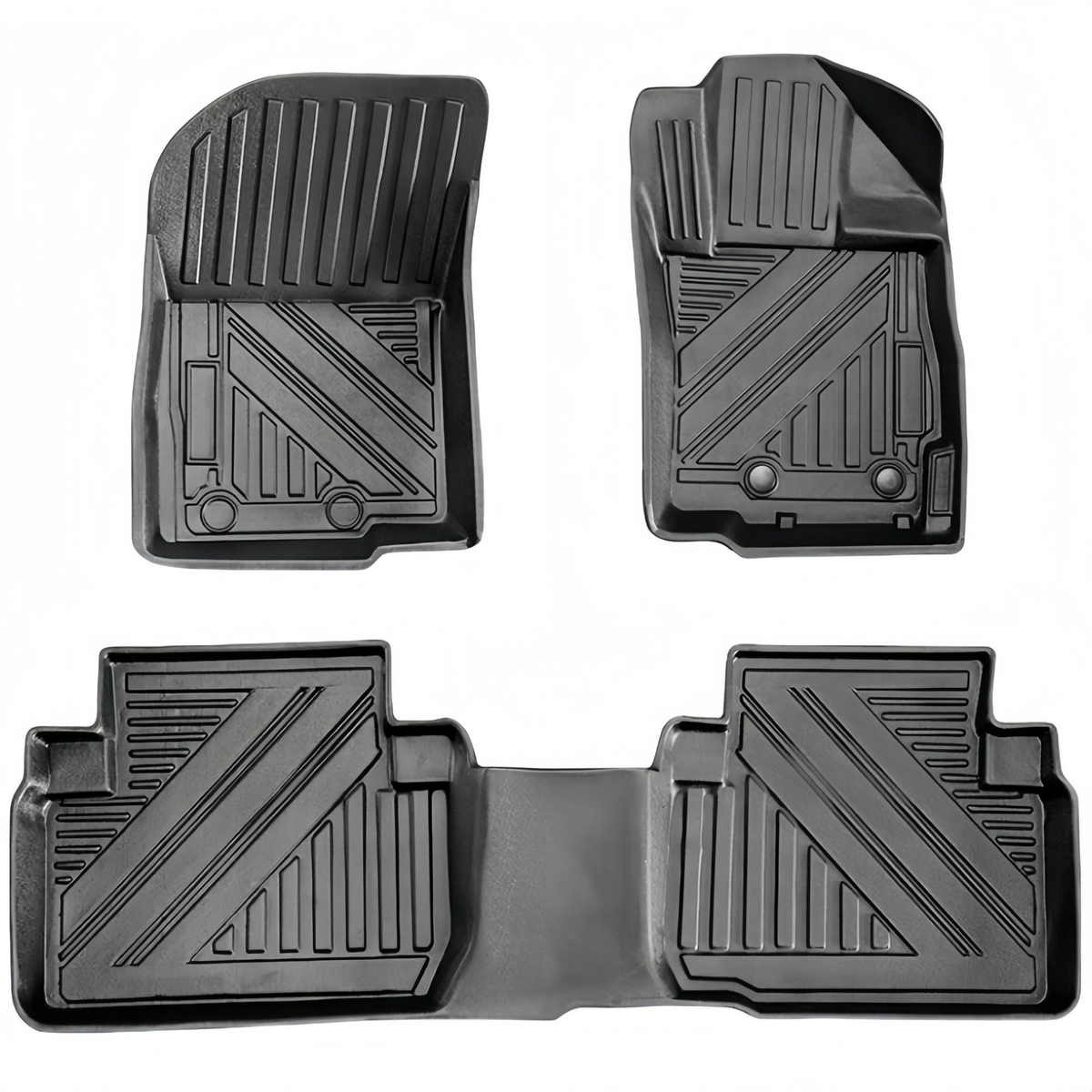Mitsubishi Outlander 3D Custom-Fit TPE Car Floor Mats | 2016–2021