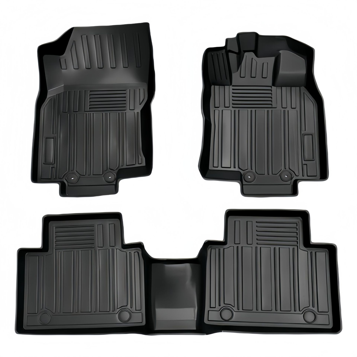 Nissan X-Trail 3D Custom-Fit TPE Car Floor Mats | 2014–2022
