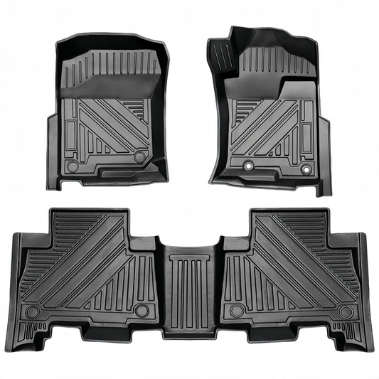 Toyota Land Cruiser Prado 150 3D Custom-Fit TPE Car Floor Mats | 2009–2023