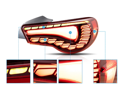 Toyota 86 GT86 LED Taillights | Subaru BRZ | 2012-2020 | Sequential