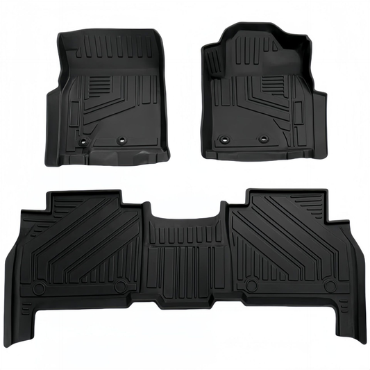 Toyota Land Cruiser 200 3D Custom-Fit TPE Car Floor Mats | 2007–2021