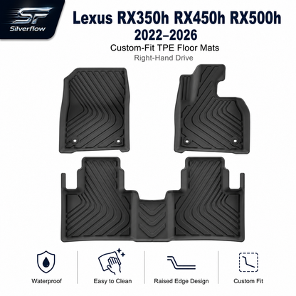 Lexus RX350h RX450h RX500h TPE Floor Mats | 2022-2026
