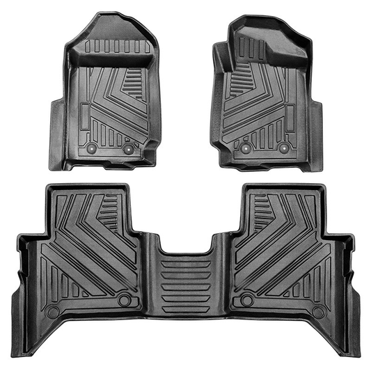 Ford Ranger 3D Custom-Fit TPE Car Floor Mats | 2015–2022